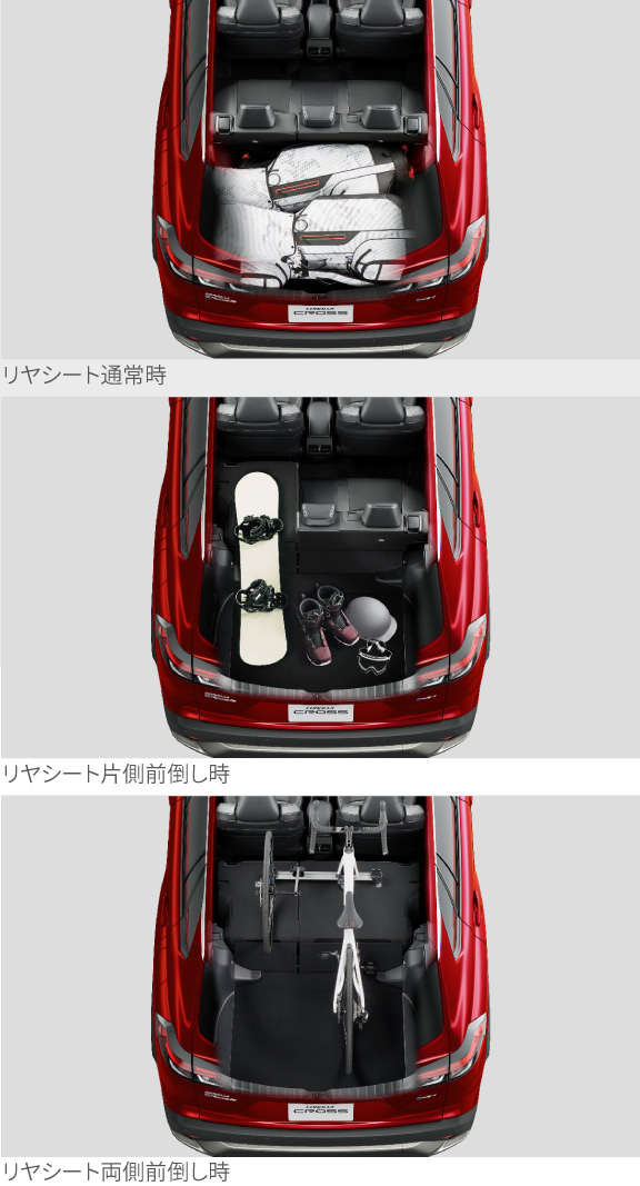 トヨタ カローラクロス 純正オプション ラゲージアクティブ