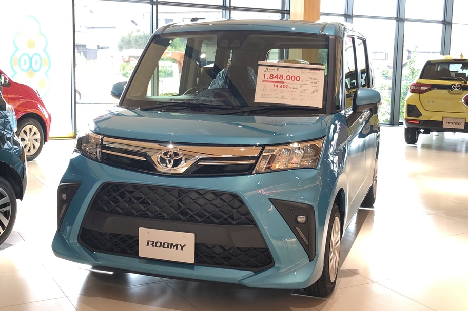 ルーミー展示車_トヨタウン名張